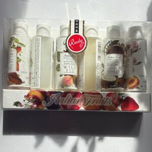 Italian Fruits Bath & Body Gift Set - White